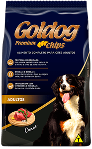 Ração Goldog Premium Chips